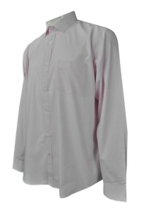 R231 設計男裝長袖恤衫   網上下單大碼恤衫   來樣訂造恤衫  恤衫製造商